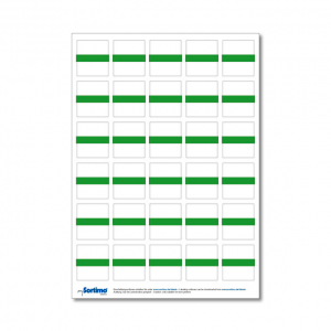 30 samolepilnih nalepk za boljšo organizacijo delovnega okolja (svetlo zelene)
