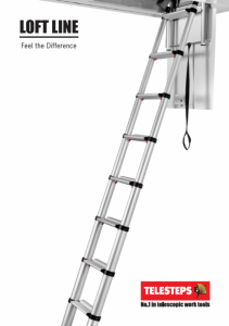 Teleskopska podstrešna lestev
